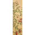 Marque-pages en bois fleurs églantier W