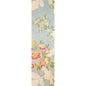 Wood bookmark patterns clear blue W