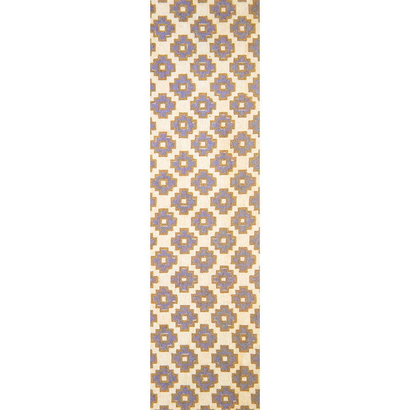 Marque-pages en bois BNF patterns grey flowers W