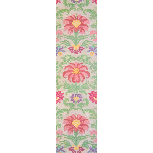 Marque-pages en bois BNF patterns pink flowers W