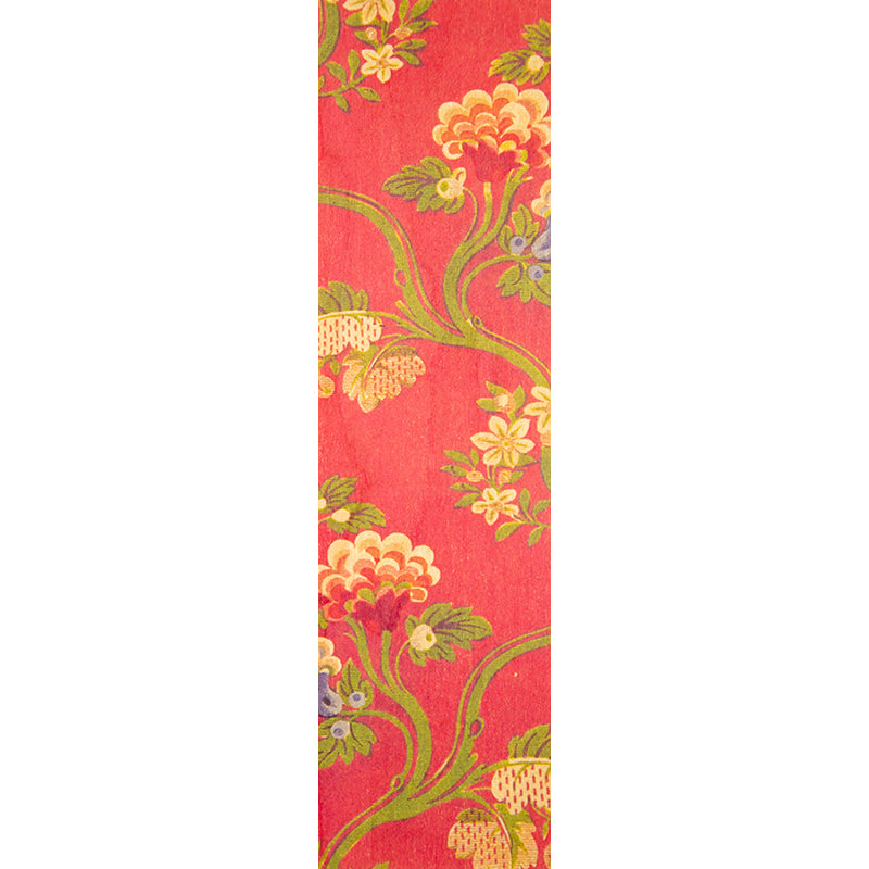 Marque-pages en bois patterns rouge W