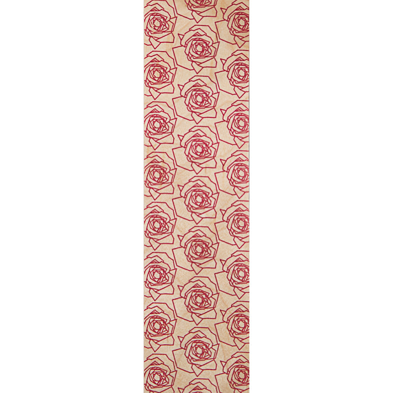 Marque-pages en bois flowers rose W