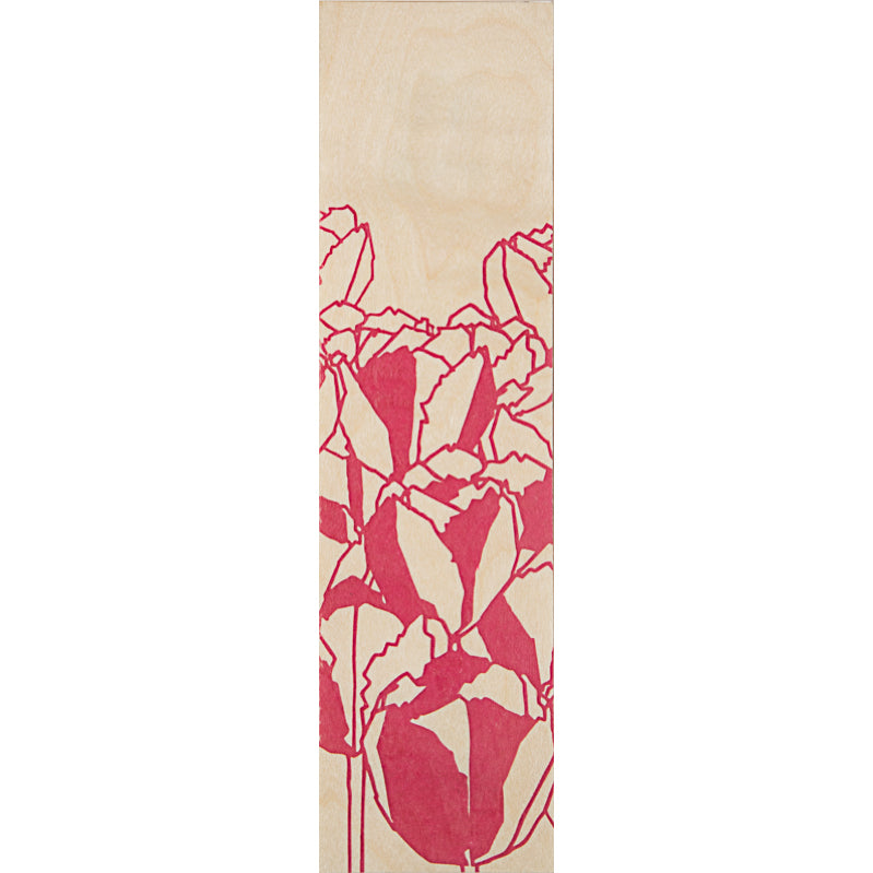 Marque-pages en bois flowers tulip W