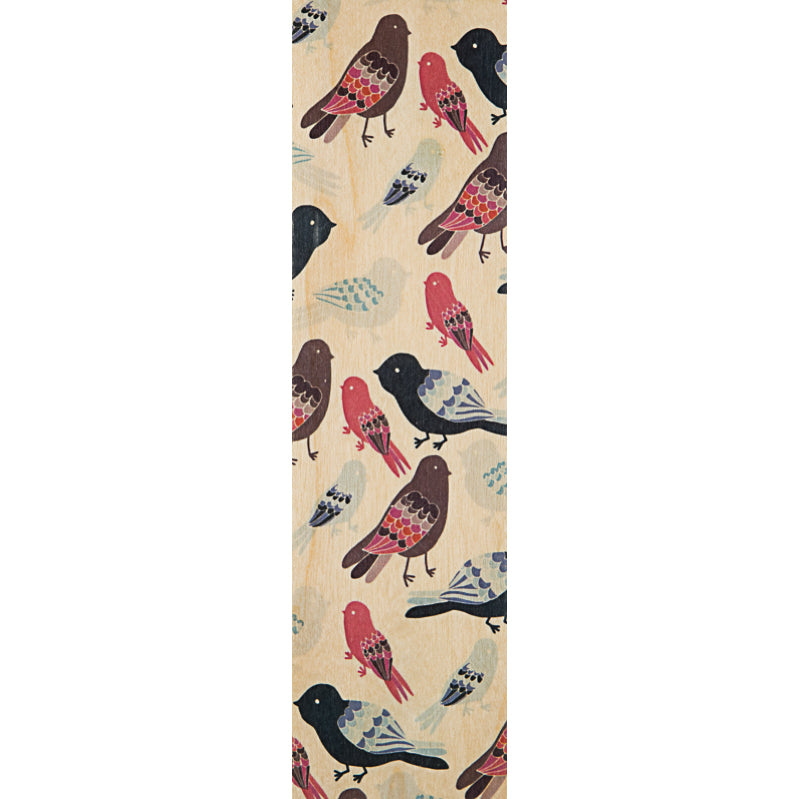 Marque-pages en bois nature birds W