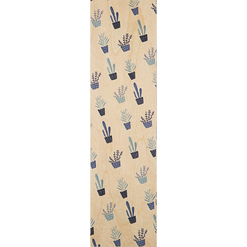 Marque-pages en bois nature cactus W