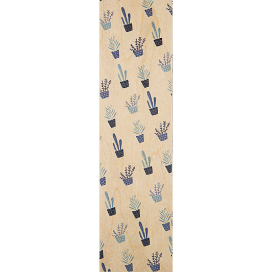 Marque-pages en bois nature cactus W