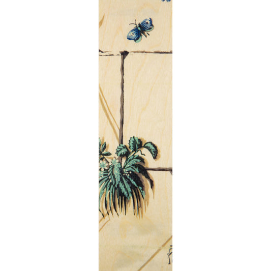 Marque-pages en bois BNF papiers peints mur W