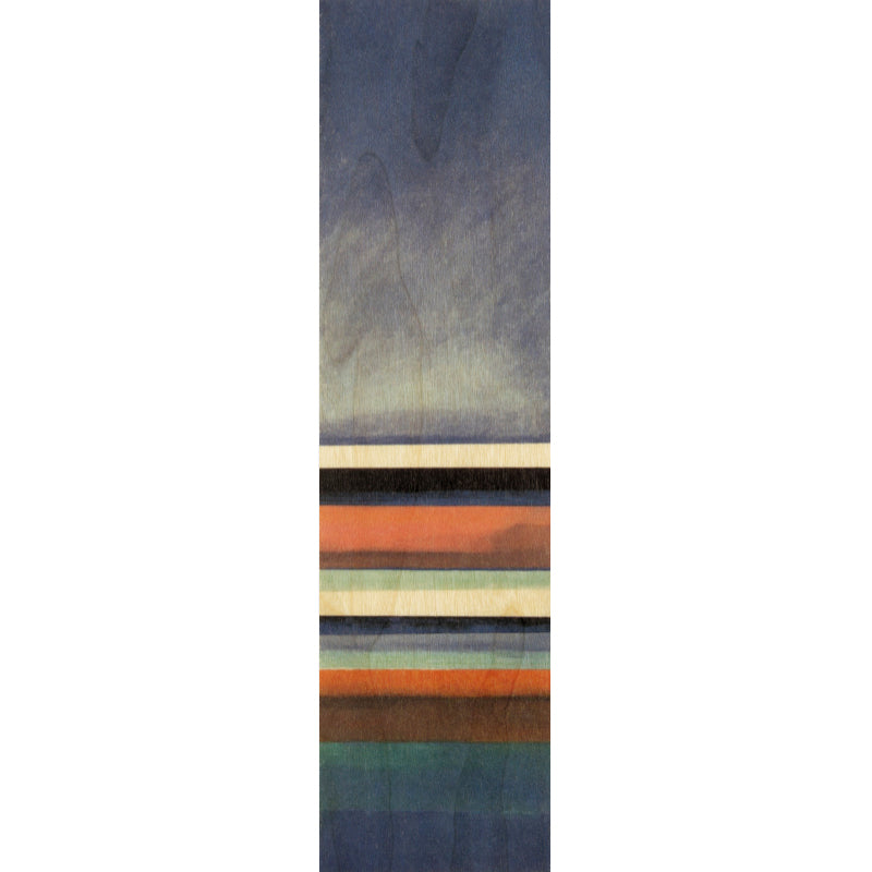 Marque-pages en bois pastels blue H W