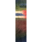 Marque-pages en bois pastels blue red W