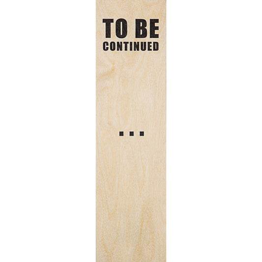 Marque-pages en bois reading continued W