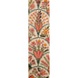 Marque-pages en bois toile de jouy éventails W