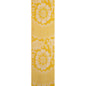 Marque-pages en bois toile de jouy fleurs jaune W