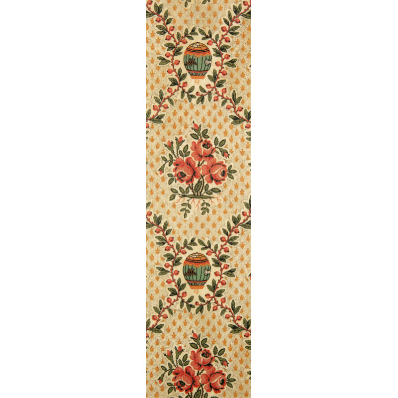 Wood bookmark toile de jouy montgolfieres W