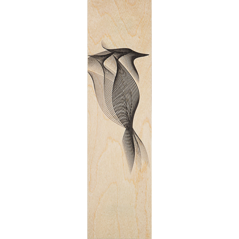 Wood bookmark woodys noir W