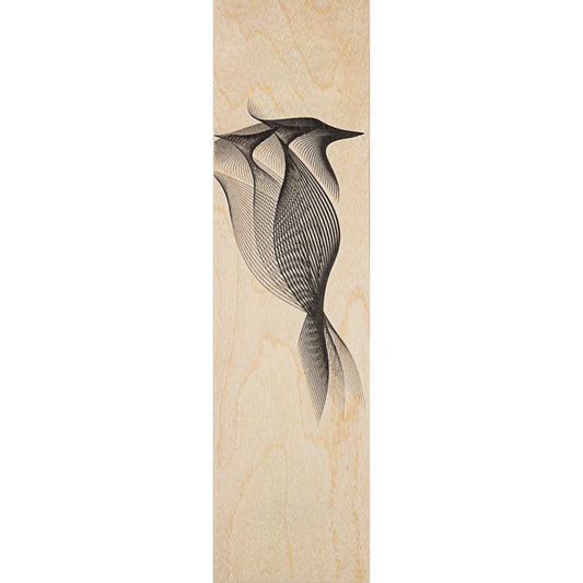 Marque-pages en bois woodys noir W