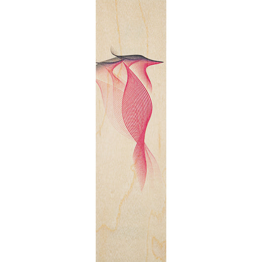 Marque-pages en bois woodys rose W