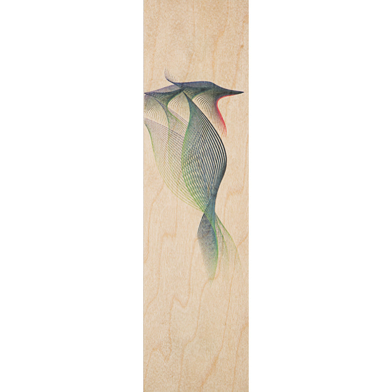 Marque-pages en bois woodys vert W