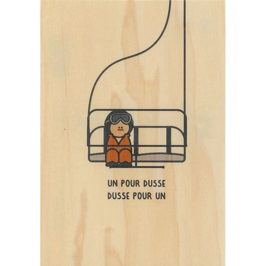 Carte en bois NO Collection Dusse W