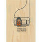 Wood postcard NO Collection Dusse W