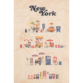 Carte en bois NY 10 W