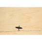 Wood postcard netb lonely surfer W