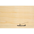 Carte en bois netb pêche W
