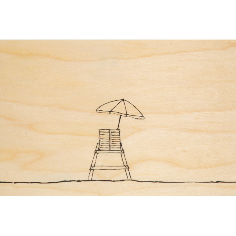 Carte en bois netb secouriste W