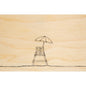 Carte en bois netb secouriste W