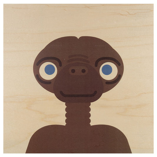 Poster 33T en bois NO collection ET W