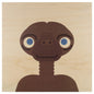 Poster 33T en bois NO collection ET W