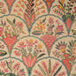Poster 33T en bois toile de jouy éventails W