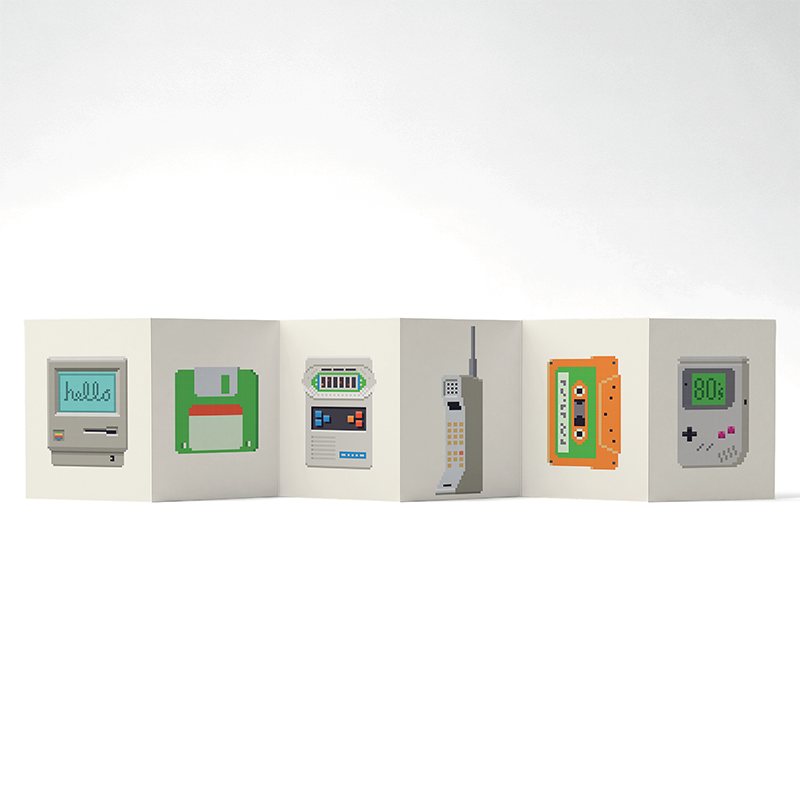 Panorama Digital Classics — 6 illustrations à déplier ou à poser