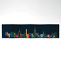 Panorama Electric NYC — 6 illustrations à déplier ou à poser