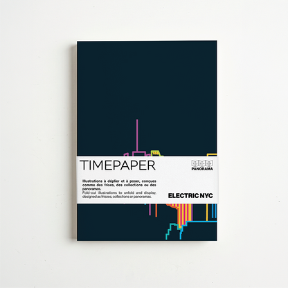 Panorama Electric NYC — 6 illustrations à déplier ou à poser
