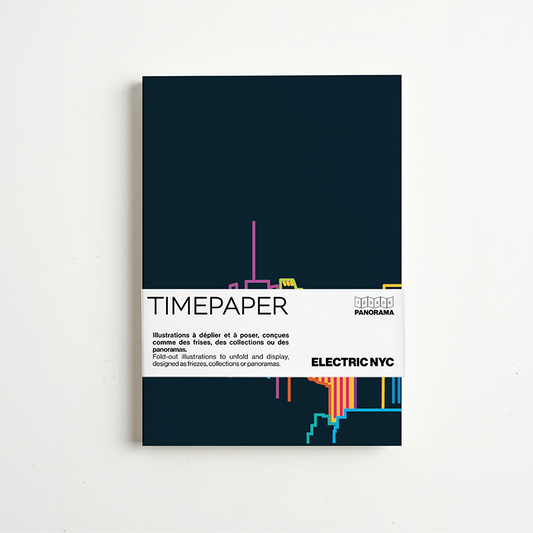 Panorama Electric NYC — 6 illustrations à déplier ou à poser