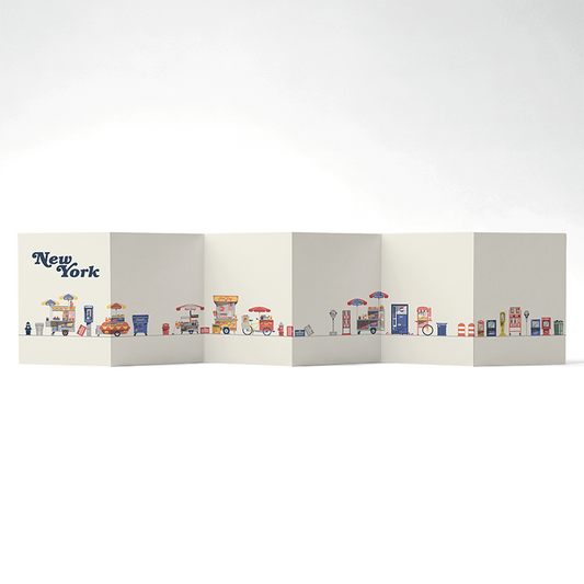 Panorama Everyday NYC — 6 illustrations à déplier ou à poser