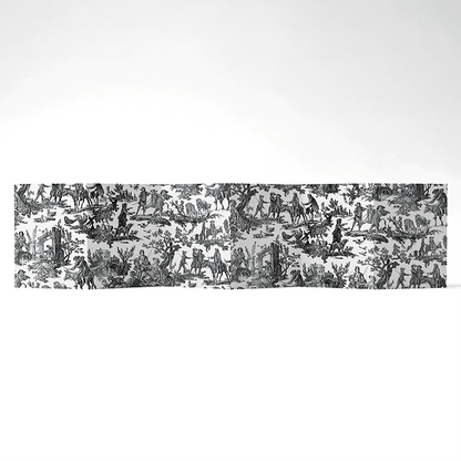 Fold-out panorama of 6 illustrations- Pastoral P