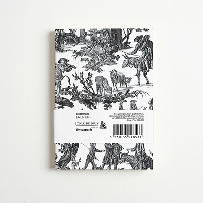 Fold-out panorama of 6 illustrations- Pastoral P