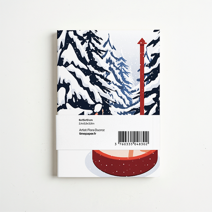 Panorama Snow — 6 illustrations à déplier ou à poser