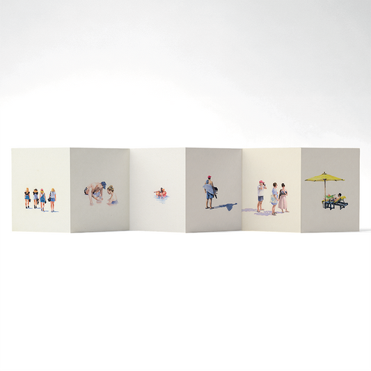 Panorama Summer — 6 illustrations à déplier ou à poser