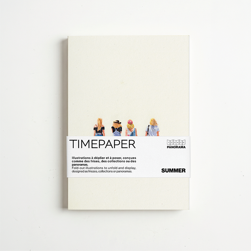Panorama Summer — 6 illustrations à déplier ou à poser