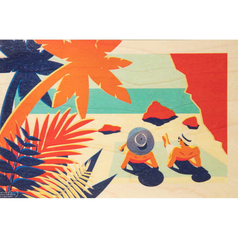 Carte en bois Riviera farniente W