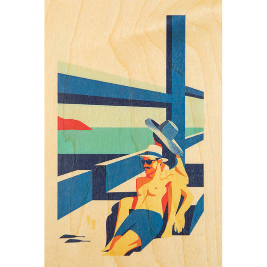 Carte en bois riviera relax W