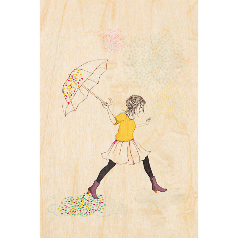 Carte en bois above my head averse W