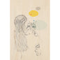 Carte en bois above my head catlady W