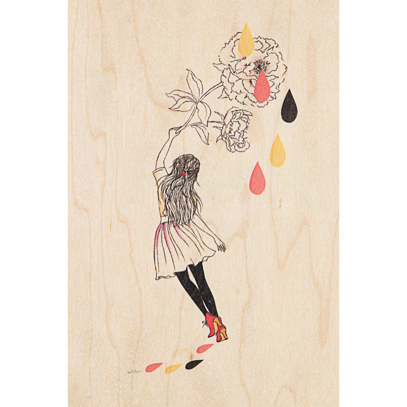 Carte en bois above my head dansedanse W