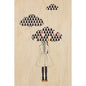 Carte en bois above my head embellie W