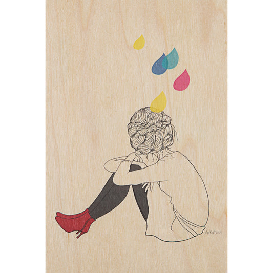 Carte en bois above my head redboots W