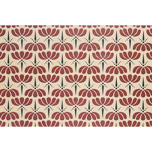 Carte en bois art deco pumpkins W