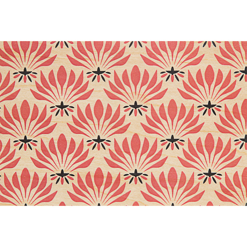 Carte en bois art deco spoons W